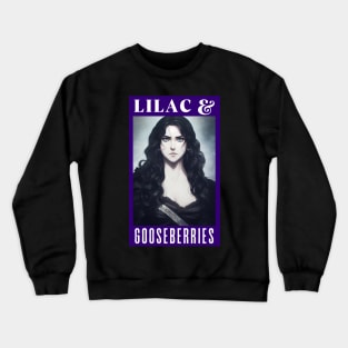 Lilac & Gooseberries - Sorceress - Yen - Anime - Portrait - Fantasy Witcher Crewneck Sweatshirt